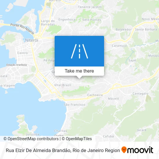 Rua Elzir De Almeida Brandão map