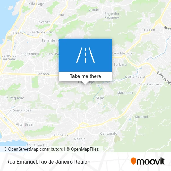 Rua Emanuel map