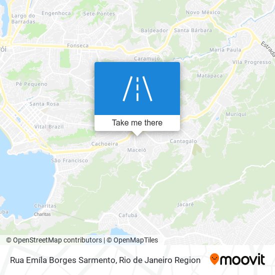 Rua Emíla Borges Sarmento map