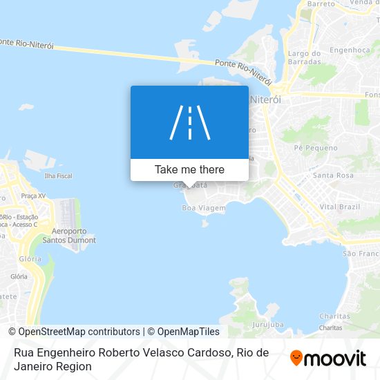 Rua Engenheiro Roberto Velasco Cardoso map
