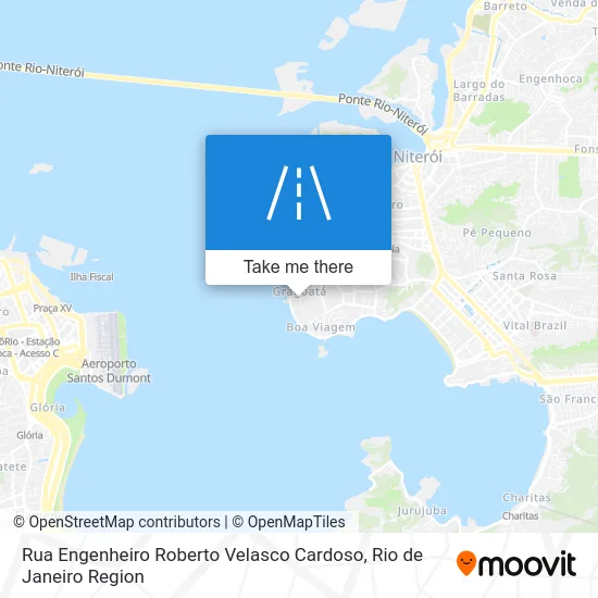 Rua Engenheiro Roberto Velasco Cardoso map
