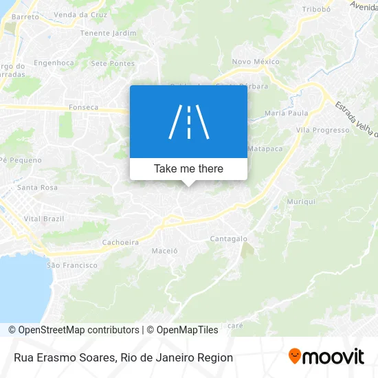 Rua Erasmo Soares map