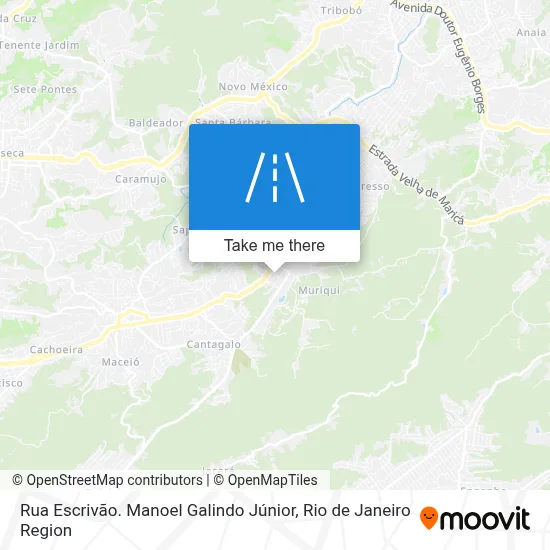 Rua Escrivão. Manoel Galindo Júnior map