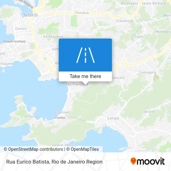Rua Eurico Batista map