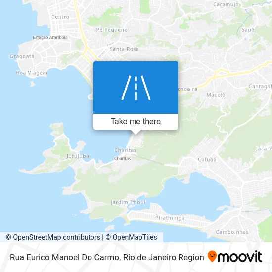 Rua Eurico Manoel Do Carmo map