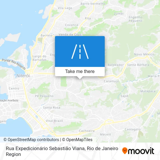 Rua Expedicionário Sebastião Viana map