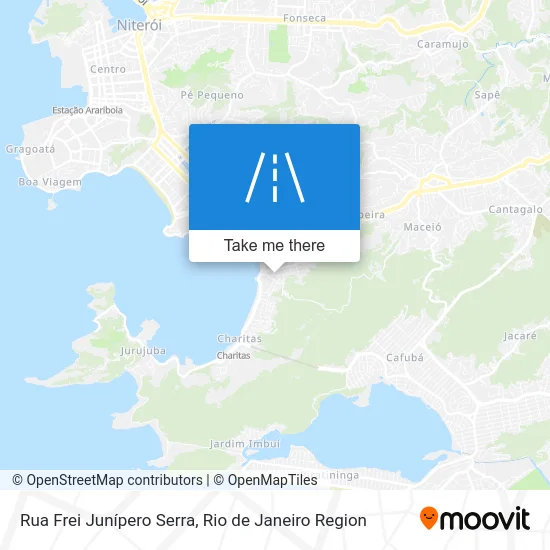 Rua Frei Junípero Serra map