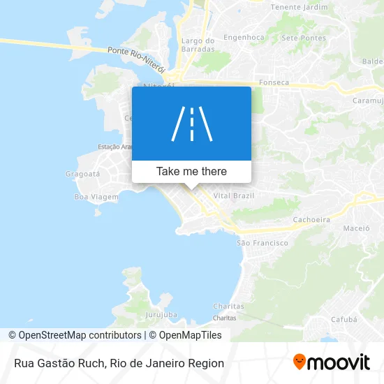 Rua Gastão Ruch map