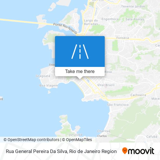 Rua General Pereira Da Silva map