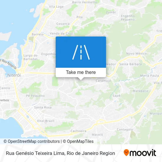 Rua Genésio Teixeira Lima map
