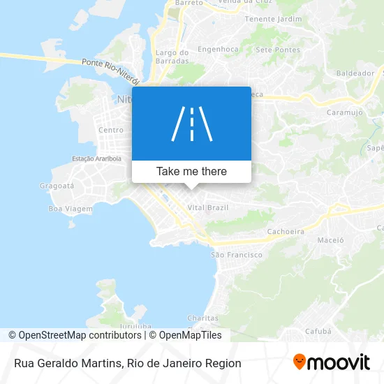 Rua Geraldo Martins map