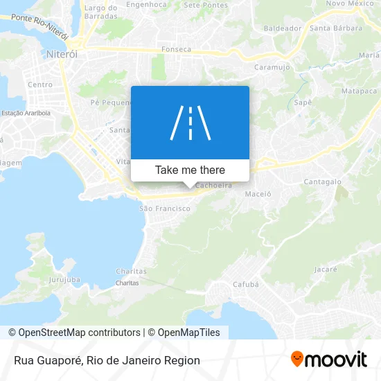Rua Guaporé map