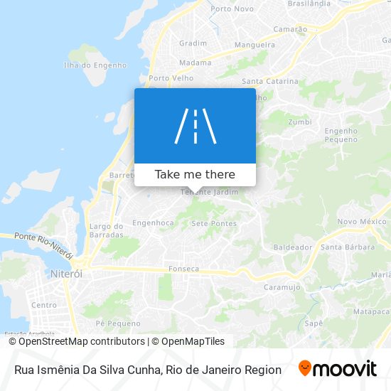 Rua Ismênia Da Silva Cunha map