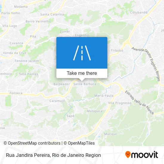 Rua Jandira Pereira map