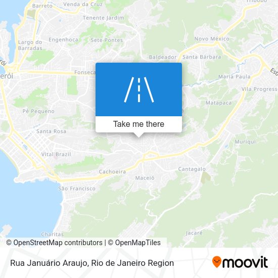 Rua Januário Araujo map