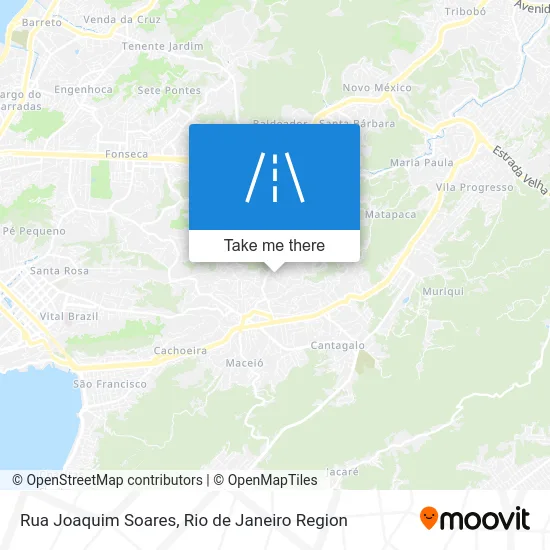 Rua Joaquim Soares map