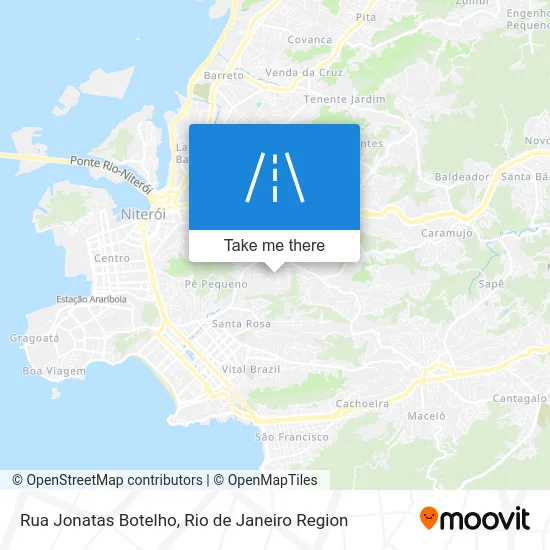 Rua Jonatas Botelho map