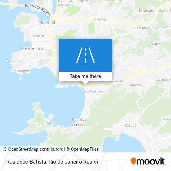 Rua João Batista map