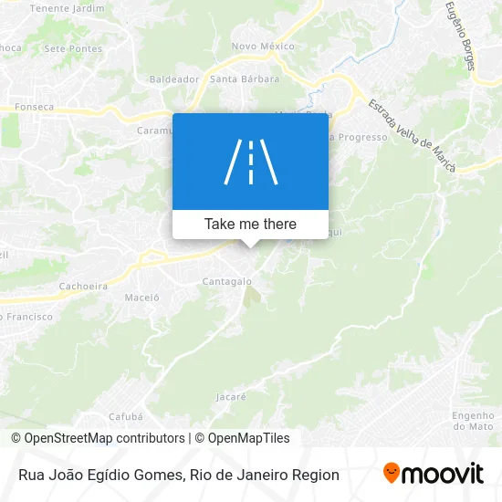 Rua João Egídio Gomes map