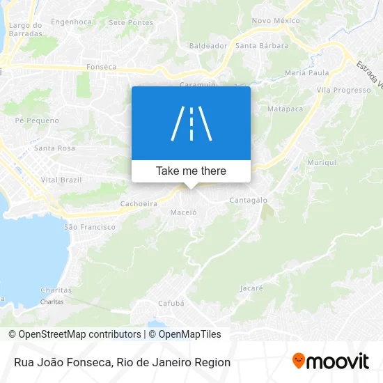Rua João Fonseca map
