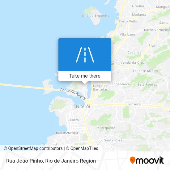 Rua João Pinho map