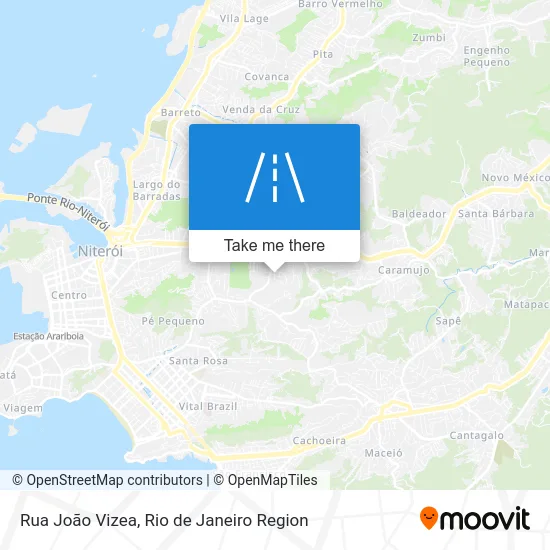 Rua João Vizea map