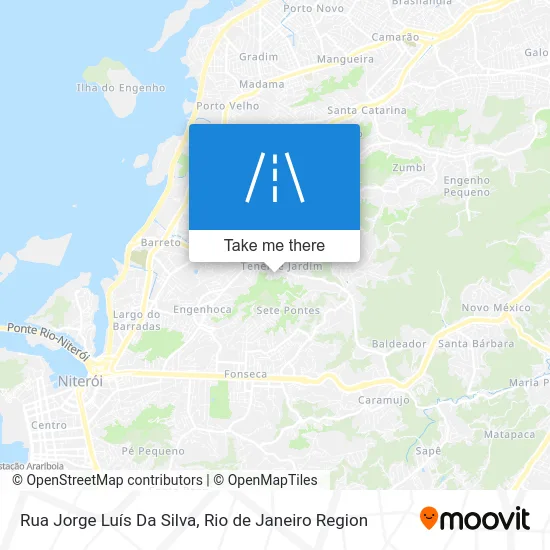 Rua Jorge Luís Da Silva map
