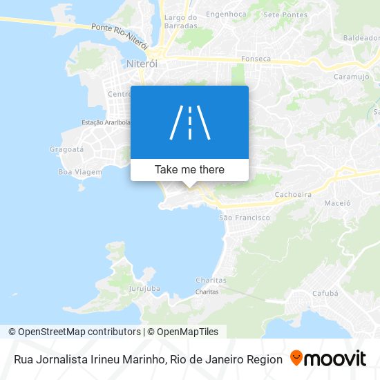 Rua Jornalista Irineu Marinho map