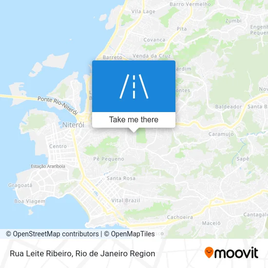 Rua Leite Ribeiro map