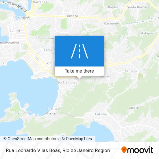 Rua Leonardo Vilas Boas map
