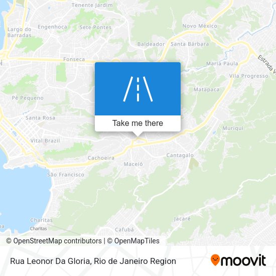 Rua Leonor Da Gloria map
