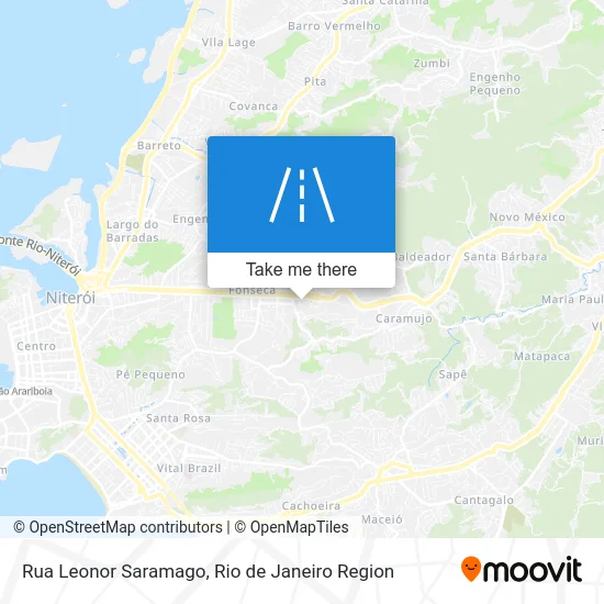 Rua Leonor Saramago map