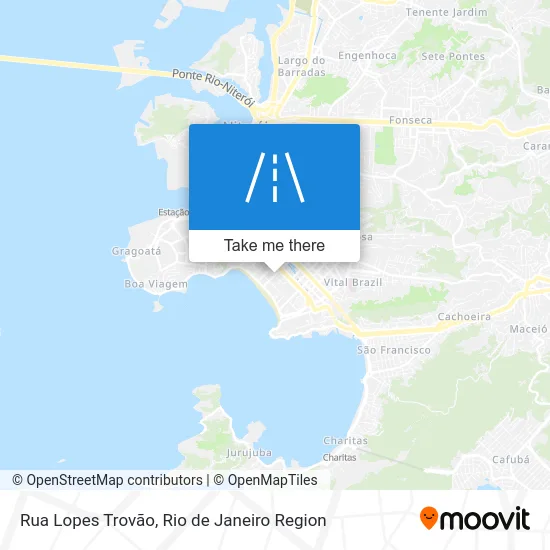 Rua Lopes Trovão map