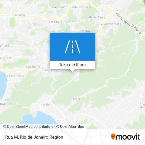 Rua M map