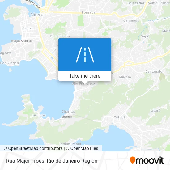 Rua Major Fróes map