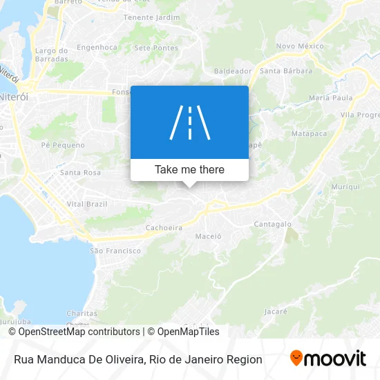 Rua Manduca De Oliveira map