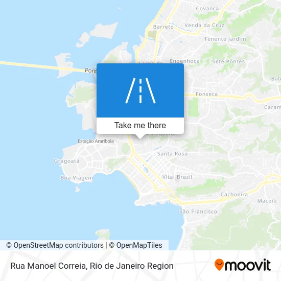 Rua Manoel Correia map