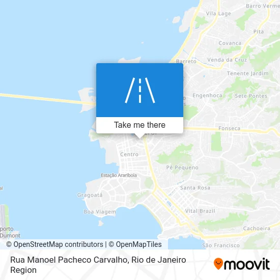 Rua Manoel Pacheco Carvalho map