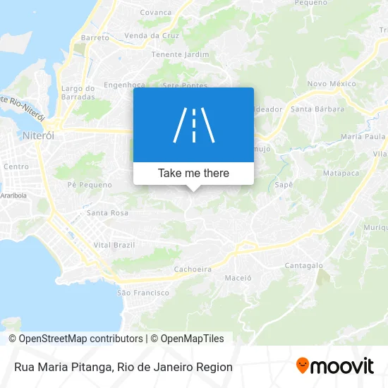 Rua Maria Pitanga map