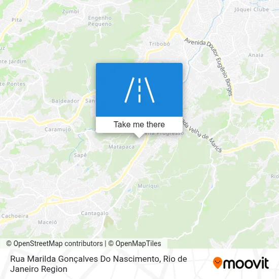 Rua Marilda Gonçalves Do Nascimento map