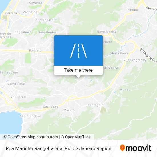 Rua Marinho Rangel Vieira map