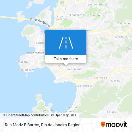 Rua Mariz E Barros map