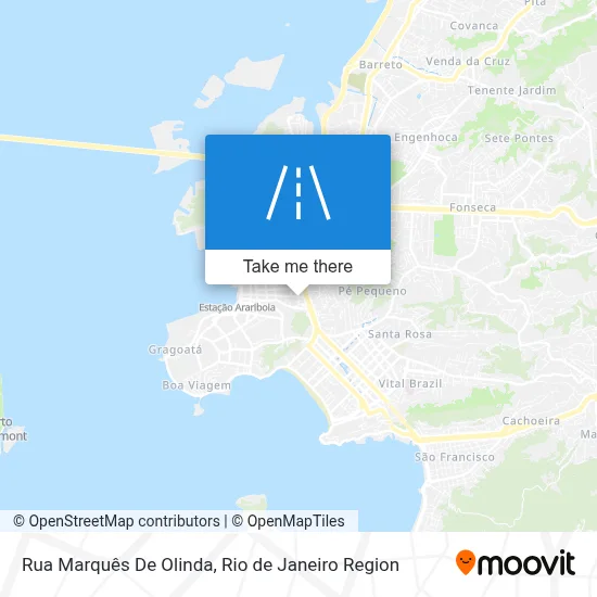 Rua Marquês De Olinda map