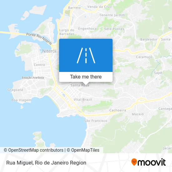 Rua Miguel map