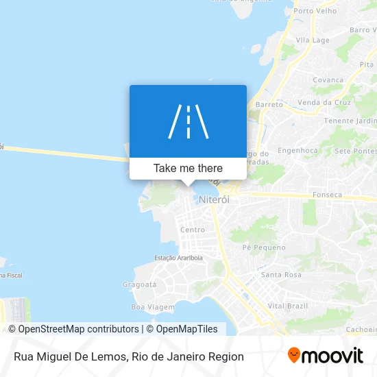 Rua Miguel De Lemos map