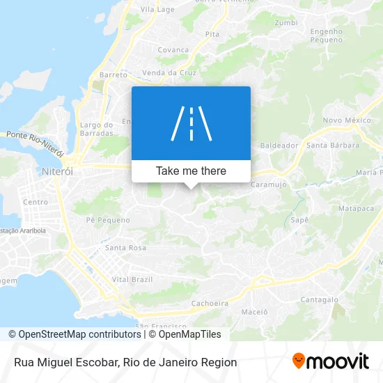 Rua Miguel Escobar map