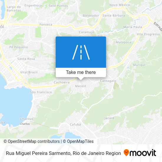 Rua Miguel Pereira Sarmento map