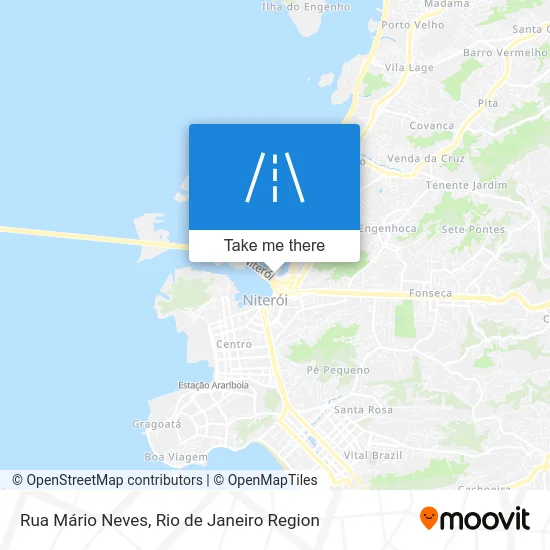 Rua Mário Neves map