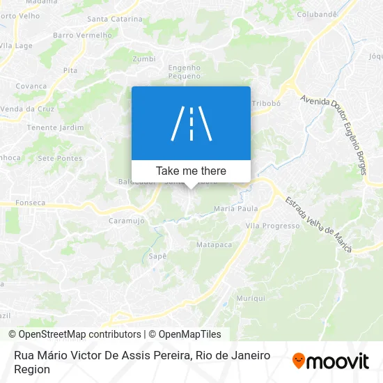 Rua Mário Victor De Assis Pereira map
