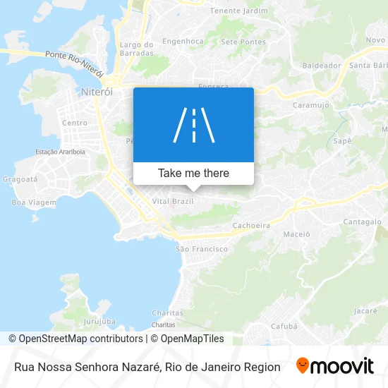 Rua Nossa Senhora Nazaré map